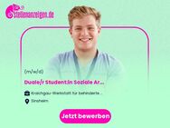 Duale/r Student:in (m/w/d) Soziale Arbeit: Schwerpunkt Arbeit mit Menschen mit Behinderung - Sinsheim
