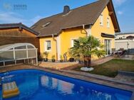 Exklusives Einfamilienhaus mit kleinem Garten, großem Carport und Pool im Gewerbegebiet von Trier! - Trier