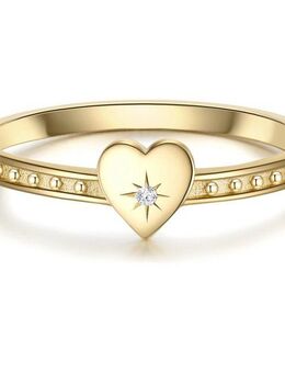 Glanzstücke München Fingerring GSM287 (1-tlg), aus Sterling Silber