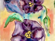 Aquarell Bild, blume - Hamm