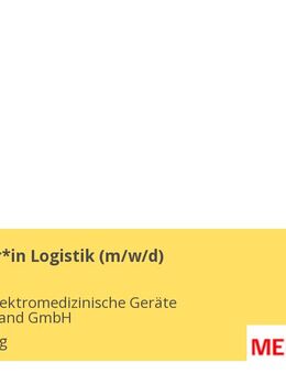 Mitarbeiter*in Logistik (m/w/d) - Starnberg