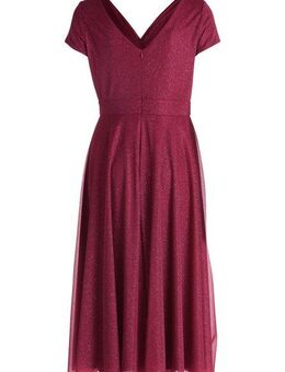 Vera Mont Cocktailkleid Damen Cocktailkleid im Glitzer-Look Stoff