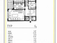 EUR 300/Mon. Rendite: KP-Reduzierung um € 19.000, Wohnpark Bergheim-Ahe, vermiet. 4-Zim-Eigentumswohng. 94m² m. Groß-Loggia, TG-Pkw-Stpl. nur € 89.000 - Bergheim (Nordrhein-Westfalen)