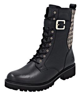 Remonte Schnürstiefelette Schnürboots, Profilsohle, Blockabsatz, mit Innenreißverschluss