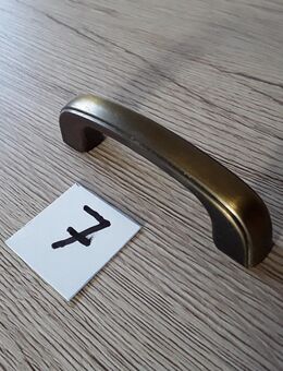 1 Stck. Schubladengriff, Messing, brüniert, 85 mm lang - Lemgo