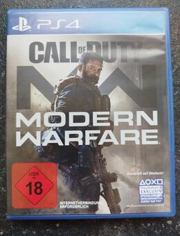Spiel CALL OF DUTY, MODERN WARFARE für die PS4 in sehr gutem Zustand. - Köln