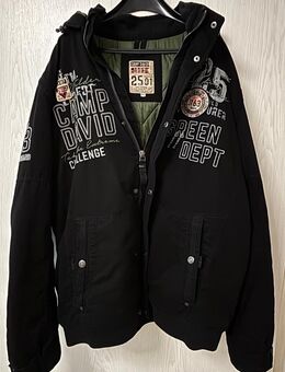 Top Camp David Wattierter Winter Herrenblouson mit Artworks zu verkaufen. - Hamm