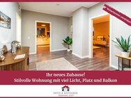 Ihr neues Zuhause: Stilvolle Wohnung mit viel Licht, Platz und Balkon - Barsbüttel
