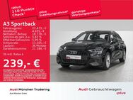 Audi A3, Sportback 40 TFSI e basis Adaptive Cruise Control, Jahr 2022 - München