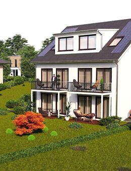 Nur noch eine DHH übrig! KfW-40 Neubauhaus in idyllischer Lage, eigenes Grundstück, Aichtal - Aichtal