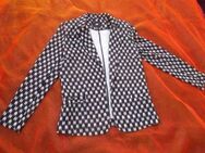 NEU * 50er Jahre * * Anzug * Kostüm * Kurz * Blazer * Jacke "H&M" Gr. 36- 38/ S * schwarz * weiß * hell- grau * - Riedlingen