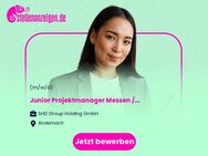 Junior Projektmanager Messen / Events (m/w/d) - Andernach