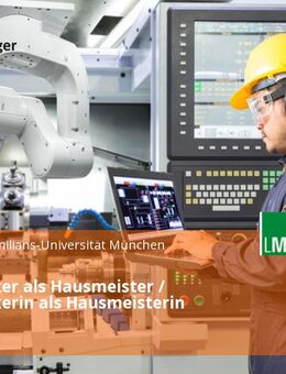 Handwerker als Hausmeister / Handwerkerin als Hausmeisterin (m/w/d) - München