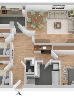 Top Kapitalanlage - vermietete 4-Zimmer Wohnung in bevorzugter Lage WE16 - Heidenheim (Brenz)