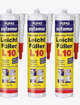 5 Kartuschen Pufas pufamur Fugen und Flächen Leichtfüller L10 - 310ml - Leipzig Nordost