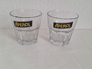 2 Stück Aperol Glas 2cl/4cl - Gläser Bargläser als Set zusammen - Essen