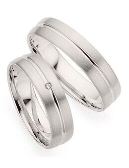 Phönix Trauring Schmuck Geschenk Silber 925 Trauring Ehering LIEBE versch. Varianten, Made in Germany - wahlweise mit oder ohne Brillant
