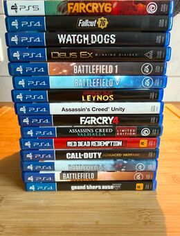 Diverse PlayStation 4&5 Spiele - Sehnde Zentrum