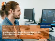 Ausbildung 2025: Fachinformatiker/ -in für Anwendungsentwicklung (m/w/d) - Koblenz