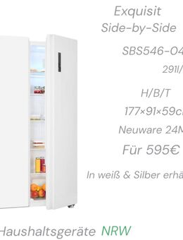 Kühlgefrierkombi SBS - Krefeld