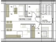 Top-renovierte 1,5-Zimmer DG-Wohnung in Lohr-Sendelbach zu vermieten - Lohr (Main)