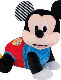 Clementoni® Plüschfigur Disney Baby, Baby Mickey, Krabbel mit mir, interaktiv, Made in Europe