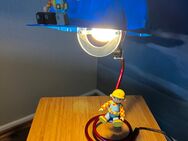 Upcycling Kunst Lampe Bob der Baumeister Unikat - Gelsenkirchen