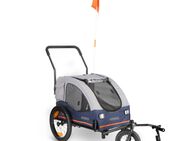 HAFENBANDE Fahrradanhänger Cabby M inkl. zwei Kupplungen - L 125 x B 67 x H 105 cm / bis 25 kg