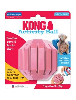 KONG Puppy Activity Ball - Größe M: Ø 7,6 cm
