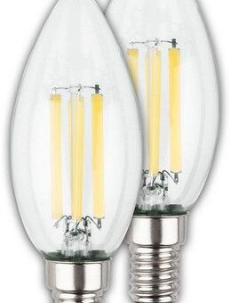 Briloner Leuchten LED-Leuchtmittel Ultraeffizientes Leuchtmittel EEK A, 2er Set, E14, E14, Warmweiß, 2,5W, 525 Lumen, 3000K