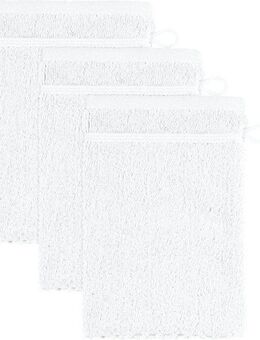 Möve for frottana Waschhandschuh Pearl, (3-St), mit Perloptik
