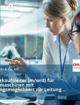 Gebietsverkaufsleiter (m/w/d) für Werkzeugmaschinen mit Entwicklungsmöglichkeit zur Leitung Werkzeugmaschinen - Bielefeld