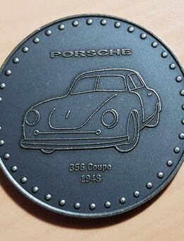 PORSCHE 356 Coupe 1948 Kalendermünze 2008 in Top Zustand - Zwickau