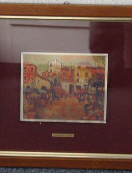 Giampietro Maggi - Chromolithographie - Gerahmt, limitierte Aufl. - München Bogenhausen