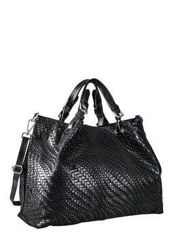 COLLEZIONE ALESSANDRO Schultertasche Square, in modischer Flechtoptik
