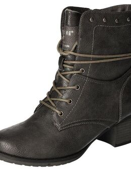 Mustang Shoes Stiefelette Bikerboots, Stiefelette mit Innenreißverschluss