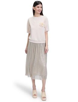 Cartoon Midikleid Cartoon Damen Midikleid 2er Set Materialmix