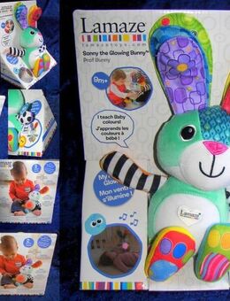 NEU*OVP Kinderspielzeug ab 9 Monaten*Lamaze Sonny Bunny*LAMAZE SONNY DER LEUCHTENDE HASE*The Glowing - Schotten