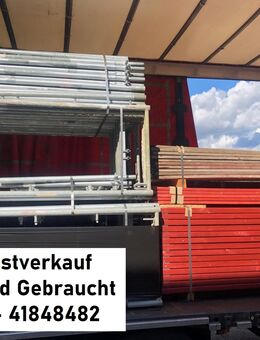 gebrauchtes Baugerüst Gerüst gebraucht 75m2 0151-41848482 Thieme-Gerueste.de 120m2 Gerüst gebrauch - Bitterfeld-Wolfen
