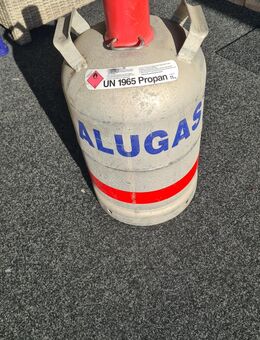 Verkaufe eine leere 11kg Alugas Propanflasche - Alpen