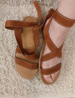 Only Damen Sandalen braun 40 - Bestensee