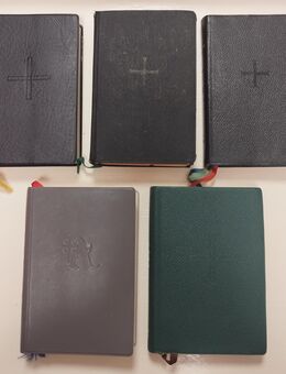 5 Gebetbücher/Gesangbücher von 1954 bis 1976 - Kerken