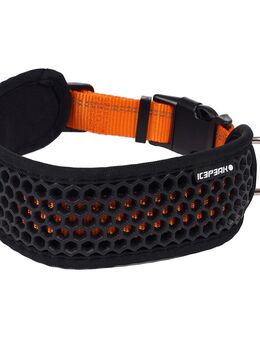 Icepeak Pet® Comb Halsband, orange - Größe L: 40 - 60 cm Halsumfang, 60 mm breit
