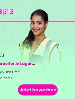 Vorarbeiter:in Lager (m/w/d) - Montabaur