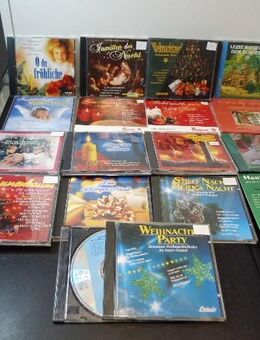 Deutsche Weihnachtslieder Weihnachtsmusik 19 CD zus. 6,- Wiener Sängerknaben Tölzer Knabenchor Regensburger Domspatzen José Carreras Hermann Prey James Last usw. - Flensburg