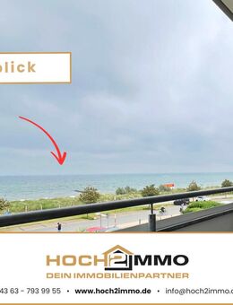 Strandwohnung in Heiligenhafen mit absolutem Meerblick - Nur 250 Meter zum Strand! - Heiligenhafen
