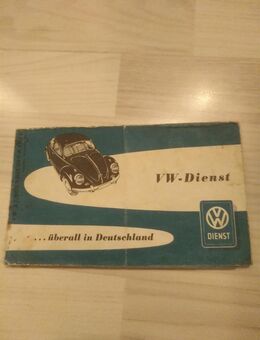 VW Dienst Landkarte Sammler - Büdingen