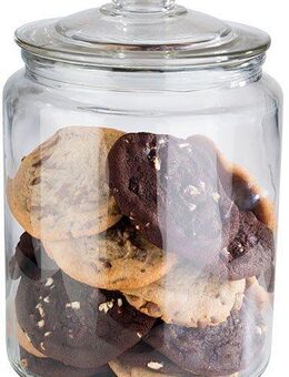 APS Vorratsglas Classic, Glas, (1-tlg), vielseitig einsetzbar, z.B. für Kekse, Zucker, Mehl, Müsli ...