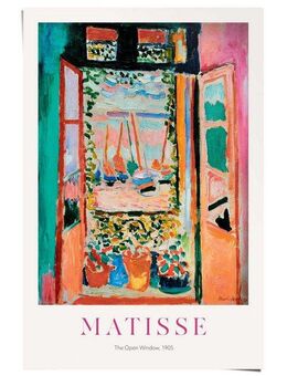Reinders! Poster Matisse - window