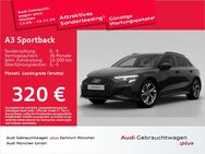 Audi A3, Sportback 40 TFSI e S line Assistenz, Jahr 2023 - Eching (Regierungsbezirk Oberbayern)